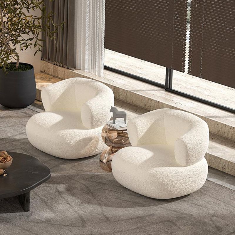 Tachette incurvée arrière serrée résistant aux taches sans canapé pénible