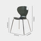 Contemporary Style Metal Chairs Set Solid Back Side Kitchen Dining Chair Clearhalo ' kitchen&dining_furn' 'Dining Chairs' 'Dining Tables & Seating' 'dining_chair' 'furn' 'furn_dining_chair' 'Furniture' 'furniture_dining_chair' 'Kitchen & Dining Furniture' 'kitchen' 1200x1200_89796293-0104-44bd-9810-532a89202b66