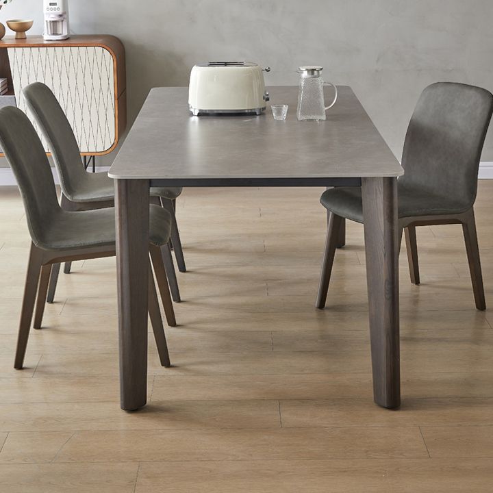 Set da tavolo da pranzo in pietra sinterizzato 1/4/5/7 pezzi set da pranzo per la cucina