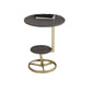 Modern Double Tier Side End Table Round Corner Table for Living Room Clearhalo 'Coffee & Accent Tables' 'End & Side Tables' 'end_side_tables' 'furn' 'furn_end_side_tables' 'Furniture' 'Living Room Furniture' 1200x1200_897d9a93-5cdb-4486-a873-8aa6c44589c4
