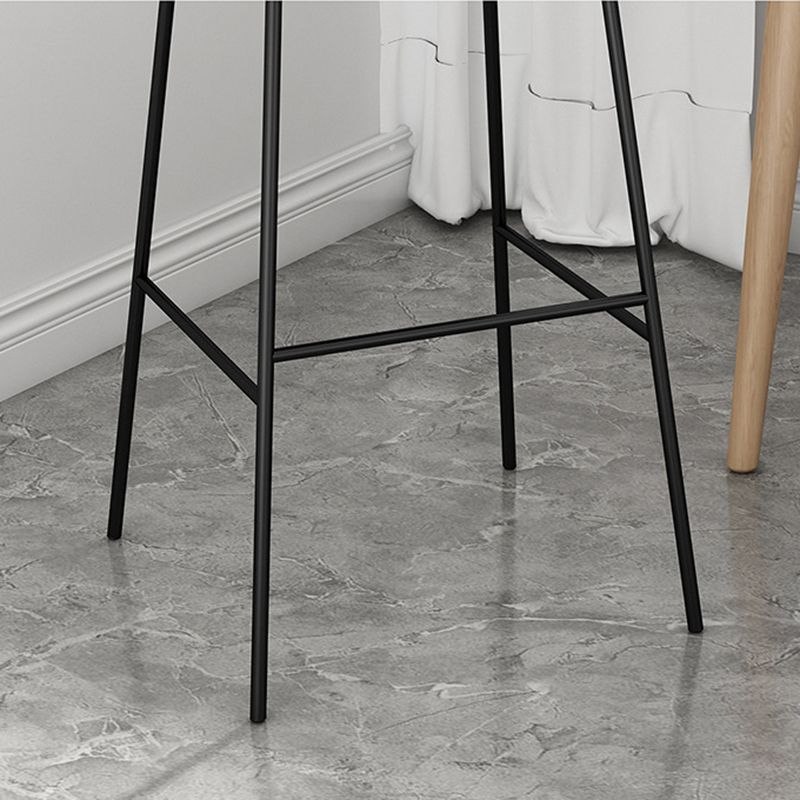 Indoor Leather Bar Stool Low Back Footrest Bucket Counter Stool with Cushion Clearhalo 'Bar Furniture' 'Bar Stools' 'bar_stools' 'furn' 'furn_bar_stools' 'furniture_bar_stools' 'Kitchen & Dining Furniture' 'kitchen&dining_furn' 'kitchen' 'kitchen_furn' Furniture' 1200x1200_897ef6cb-ff1e-455a-9e02-3bc841679332