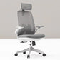 Flip-Up Armrest Chair Microfiber Desk High Back Chair Breathable Air Grid Lumbar Support Clearhalo 'furn' 'furn_office_chair' 'Furniture' 'Office Chairs' 'Office Furniture' 'office_chair' 1200x1200_897f0818-55d1-481a-8f80-945180e54b6b