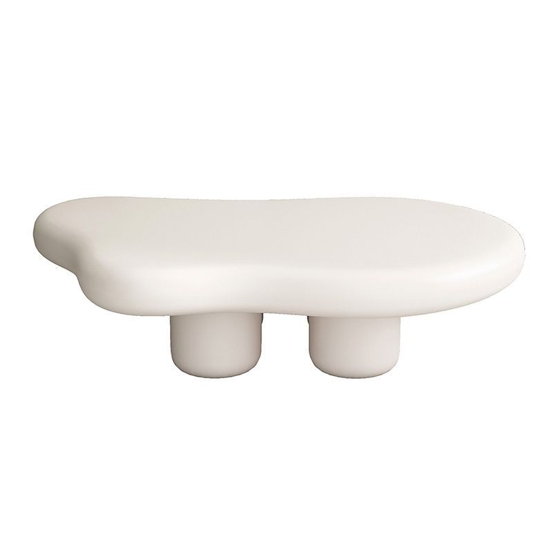 Scandinavian Wooden Coffee Table Free form 3 Legs Coffee Cocktail Table