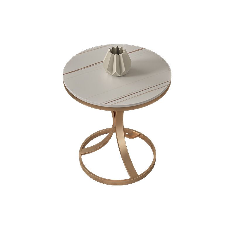 21.65" Tall Contemporary Style Side End Table Metal Frame Side Accent Table Clearhalo 'Coffee & Accent Tables' 'End & Side Tables' 'end_side_tables' 'furn' 'furn_end_side_tables' 'Furniture' 'Living Room Furniture' 1200x1200_89818d67-6d91-49e8-a318-5097f50fa8ac