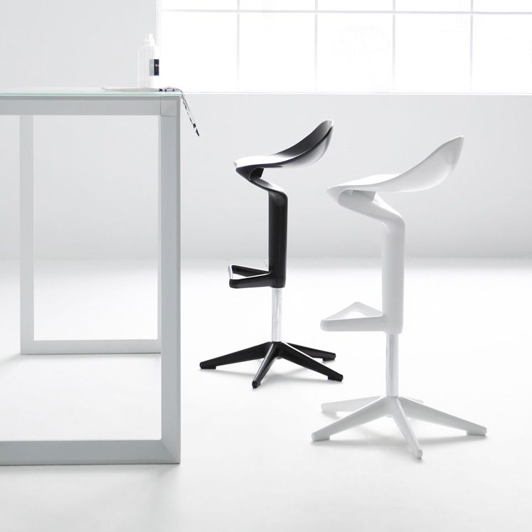 Industrial Bar-stool Adjustable Leather Counter Bar Stool with Metal Legs Clearhalo 'Bar Furniture' 'Bar Stools' 'bar_stools' 'furn' 'furn_bar_stools' 'Furniture' 'furniture_bar_stools' 'Kitchen & Dining Furniture' 1200x1200_898229ce-4740-45d7-889e-cc037e8ebac0