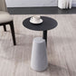 Concrete Modernistic Table Lacquer Round Table for Living Room Clearhalo 'Coffee & Accent Tables' 'End & Side Tables' 'end_side_tables' 'furn' 'furn_end_side_tables' 'Furniture' 'Living Room Furniture' 1200x1200_89847d67-677e-4dfd-be98-f54ddd0c16f8