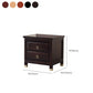 Traditional Accent Table Nightstand Antique Finish Drawer Storage Bed Nightstand Clearhalo 'Bedroom Furniture' 'furn' 'furn_night_stand' 'Furniture' 'night_stand' 'Nightstands' 1200x1200_8987a8e4-d82f-464d-a1b5-d40febd6a548