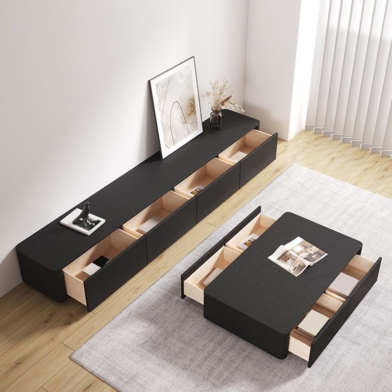 Wooden TV Console Modern Media Console TV Stand with Drawers Clearhalo 'furn' 'furn_tv_stands_entertainment_centers' 'Furniture' 'Living Room Furniture' 'TV Stands & Entertainment Centers' 'TV Stands & Media Storage Furniture' 'tv_stands_entertainment_centers' 1200x1200_89887f18-9eec-4eab-8c40-dc941ad264a3