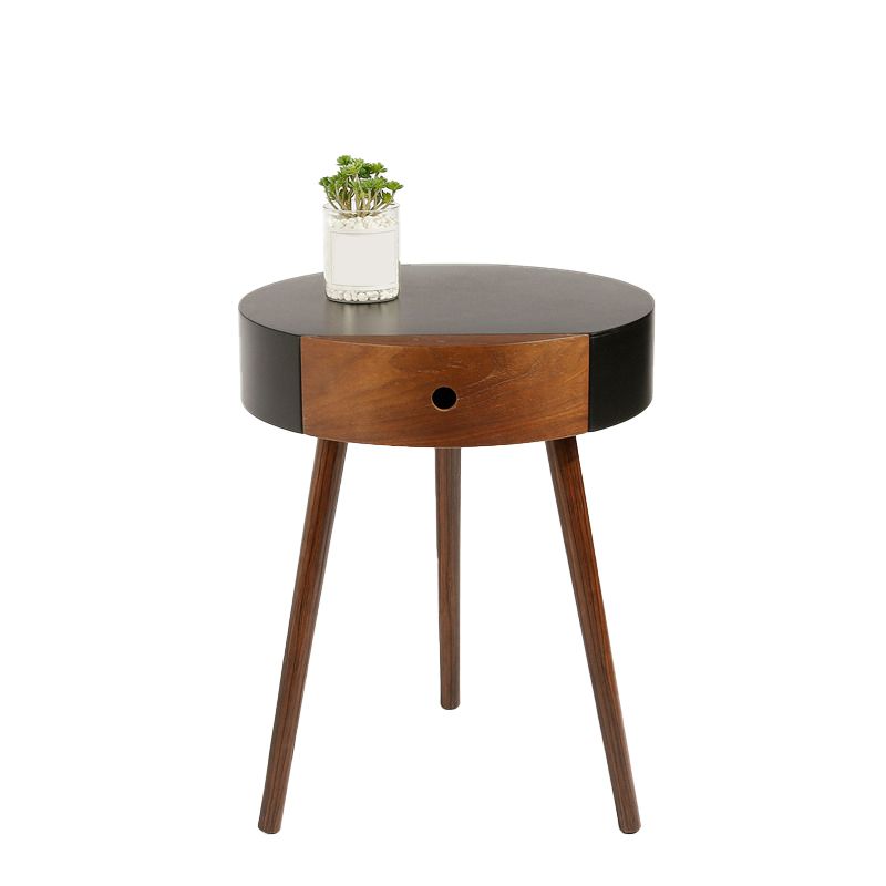 Mesa de mesa de 3 patas Conjunto de mesa de estilo contemporánea Top Table con almacenamiento con almacenamiento