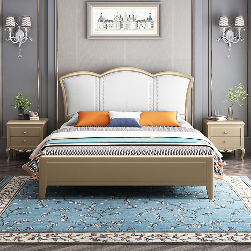 Traditioneller Eichenabend -Tischschubladen -Aufbewahrungsnachttisch für Schlafzimmer