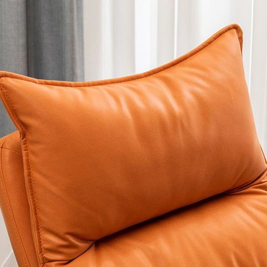 Silla de computadora ejecutiva de alto respaldo silla de tareas contemporánea con ruedas