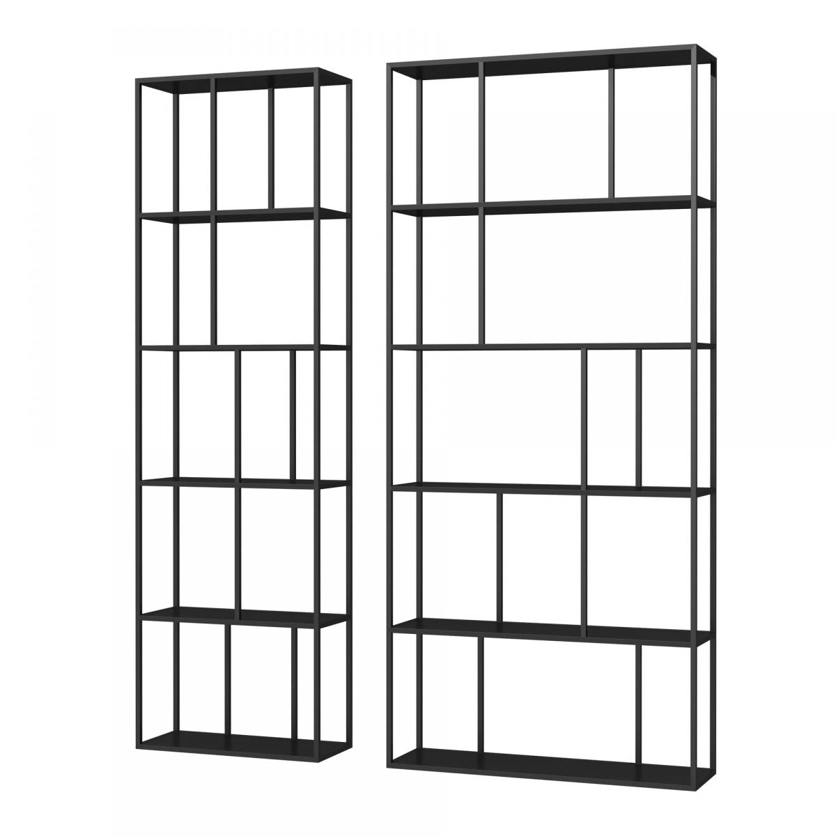 Metal Open Book Shelf Contemporary Home Shelf Bookcase with Shelves Clearhalo 'Bookcases' 'furn' 'furn_bookcases' 'Furniture' 'Office Furniture' 1200x1200_8994f7be-6d31-4ad3-a338-75e48afdd8fe