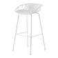 Modern Dessert Shop Low Back Stool Matte Finish Iron Bar Stool Clearhalo 'Bar Furniture' 'Bar Stools' 'bar_stools' 'furn' 'furn_bar_stools' 'Furniture' 'furniture_bar_stools' 'Kitchen & Dining Furniture' 1200x1200_89972dae-a3cd-4ecd-9d4f-06f9737cdff7