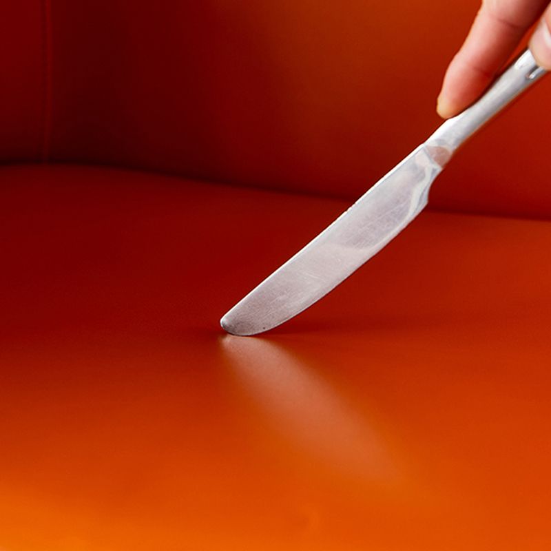 Leather Dining Armchair Upholstered Arm Single Chair with Metal Legs Clearhalo ' kitchen&dining_furn' 'Dining Chairs' 'Dining Tables & Seating' 'dining_chair' 'furn' 'furn_dining_chair' 'Furniture' 'furniture_dining_chair' 'Kitchen & Dining Furniture' 'kitchen' 1200x1200_8997bd84-5f22-4559-bf2a-50ea123ecf3e