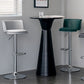 Modern Style Counter Stool Adjustable Height Stool with Footrest