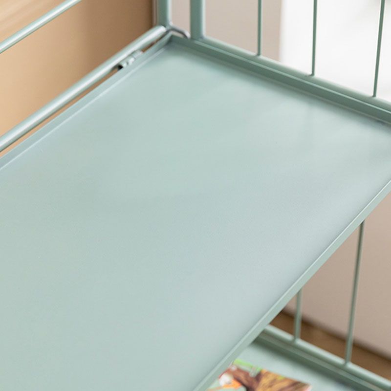 メタルモダンスタイルの本棚ホームオフィス用の本棚をオープンバックシェルフ