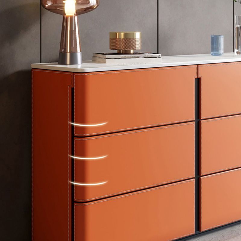 15.6-inch Width Contemporary Storage Chest Stone Dresser with 6/9 Drawers Clearhalo 'Bedroom Furniture' 'Dressers & Chests' 'dressers_chests' 'furn' 'furn_dressers_chests' 'Furniture' 1200x1200_89a2ef54-97ec-430e-b80a-fab4f4311b58