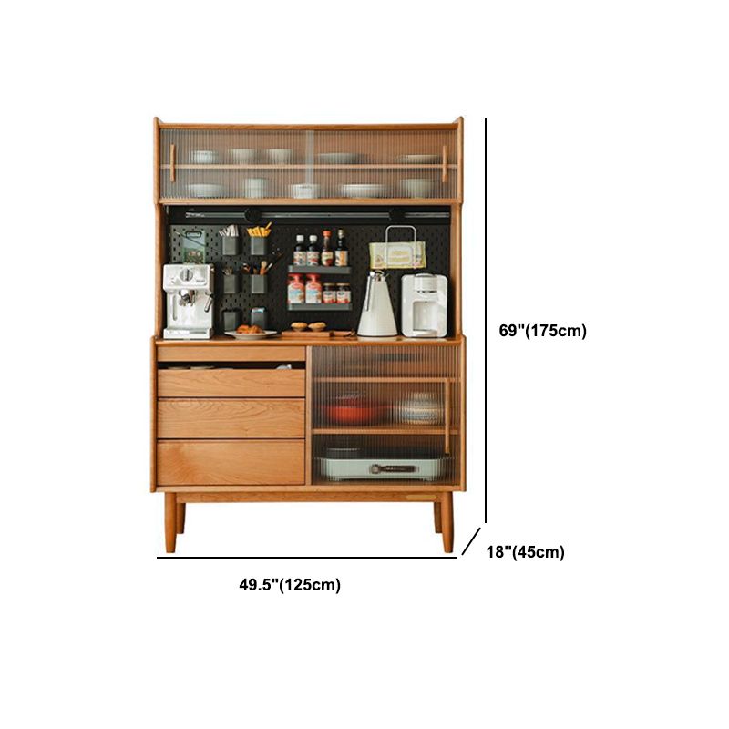 Moderno pino da pino da pino standard da 18 "mobili da hutch per sala da pranzo
