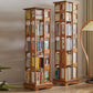 Moderne stijl Open Back Bookshelf Standaard massief houten boekenkast met planken