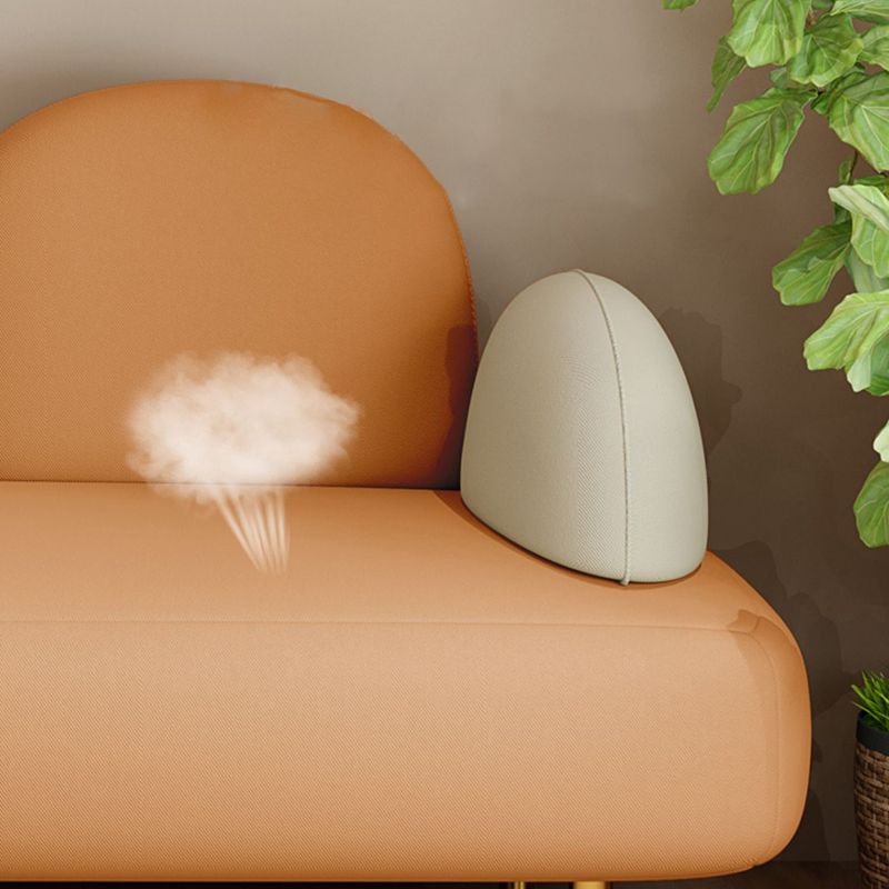 Macaroon Modern Recessed Arm Sofa 3 Seater Curved Sofa for Living Room Clearhalo 'Furniture' 'furniture_sofas' 'kitchen' 'kitchen_sofas' 'Living Room Furniture' 'Sofa' 'sofas' 1200x1200_89a5850c-b6b7-4788-b52e-dfab7ee814dd