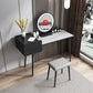 2 Storage Drawers Stone Top Vanity Table, 39.37"/47.24" W Make-up Vanity Set Clearhalo 'Bedroom Furniture' 'furn' 'furn_makeup_vanities' 'Furniture' 'Makeup Vanities' 'makeup_vanities' 1200x1200_89aa201a-50b2-4edb-995d-408e746984de