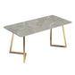 Metal Traditional Luxury Rectangle Table Sintered Stone Table with Sled Base Clearhalo ' dining_table' 'Dining Tables & Seating' 'Dining Tables' 'furn' 'furn_dining_table' 'Furniture' 'furniture_dining_table' 'Kitchen & Dining Furniture' 'kitchen&dining_furn' 'kitchen' 'kitchen_dining_table' 1200x1200_89ab463b-eb4f-4842-8010-250cd1359908