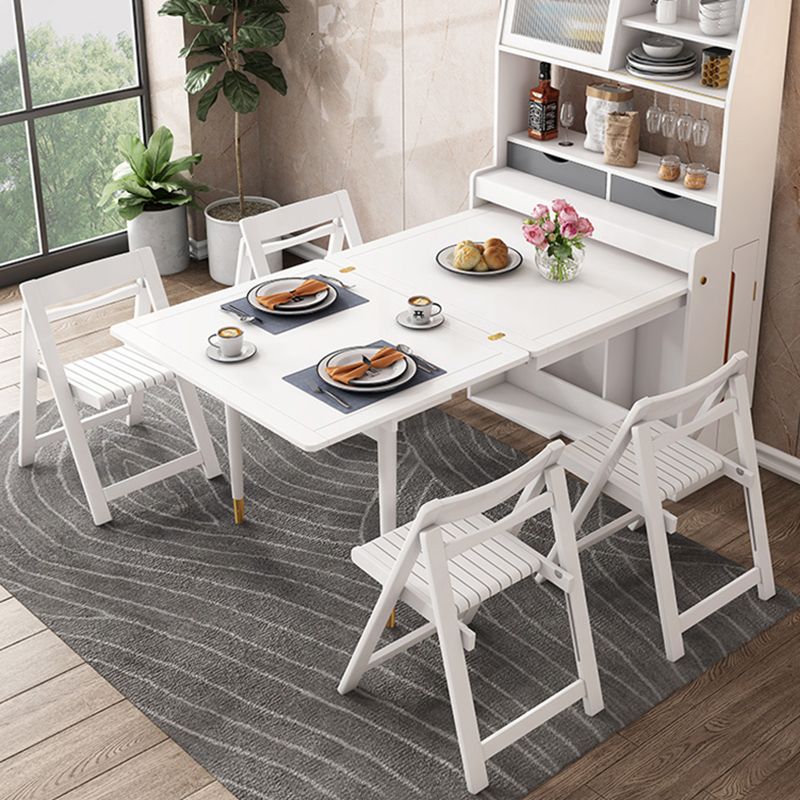 1/3/5 Pieces Modern Wooden Multi Purpose Dining Set for Home Clearhalo 'Dining Room Sets' 'Dining Tables & Seating' 'dining_room_set' 'furn' 'furn_dining_room_set' 'Furniture' 'Kitchen & Dining Furniture' 1200x1200_89ada769-1e5f-4685-8367-fb186ac61090