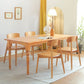 Rectangle Wood Top Dining table Modern Natural Finish Legs Dining Room Table Clearhalo 'Dining Tables & Seating' 'Dining Tables' 'dining_table' 'furn' 'furn_dining_table' 'Furniture' 'Kitchen & Dining Furniture' 1200x1200_89af9667-2244-447e-b88f-2082c011c7d3