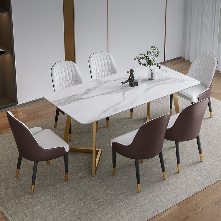 Rectangle Double Pedestal Dining Site Table Traditional Luxury Table for Indoor Clearhalo ' dining_table' 'Dining Tables & Seating' 'Dining Tables' 'furn' 'furn_dining_table' 'Furniture' 'furniture_dining_table' 'Kitchen & Dining Furniture' 'kitchen&dining_furn' 'kitchen' 'kitchen_dining_table' 1200x1200_89afb190-edd4-42c4-aa6a-0f8dc196f693