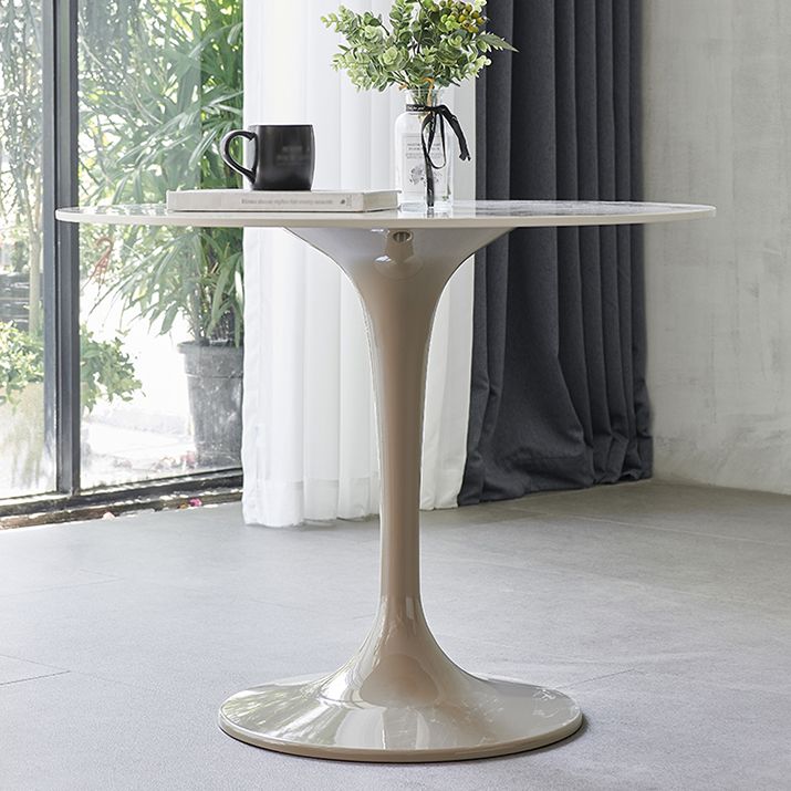 Modern 1/2/3/4/5 Pieces Dining Set Round Sintered Stone Dining Table Set Clearhalo 'Dining Room Sets' 'Dining Tables & Seating' 'dining_room_set' 'furn' 'furn_dining_room_set' 'Furniture' 'furniture_dining_room_set' 'Kitchen & Dining Furniture' 1200x1200_89b1060e-51f5-4e8f-a352-e1e6f08b8814