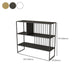 3-shelf with Rectangular Shelves Bookshelf 11.8" W Etagere Shelf Bookcase Clearhalo 'Bookcases' 'furn' 'furn_bookcases' 'Furniture' 'Office Furniture' 1200x1200_89b4d97a-47e4-4b38-8be3-25bdfe16cbb5