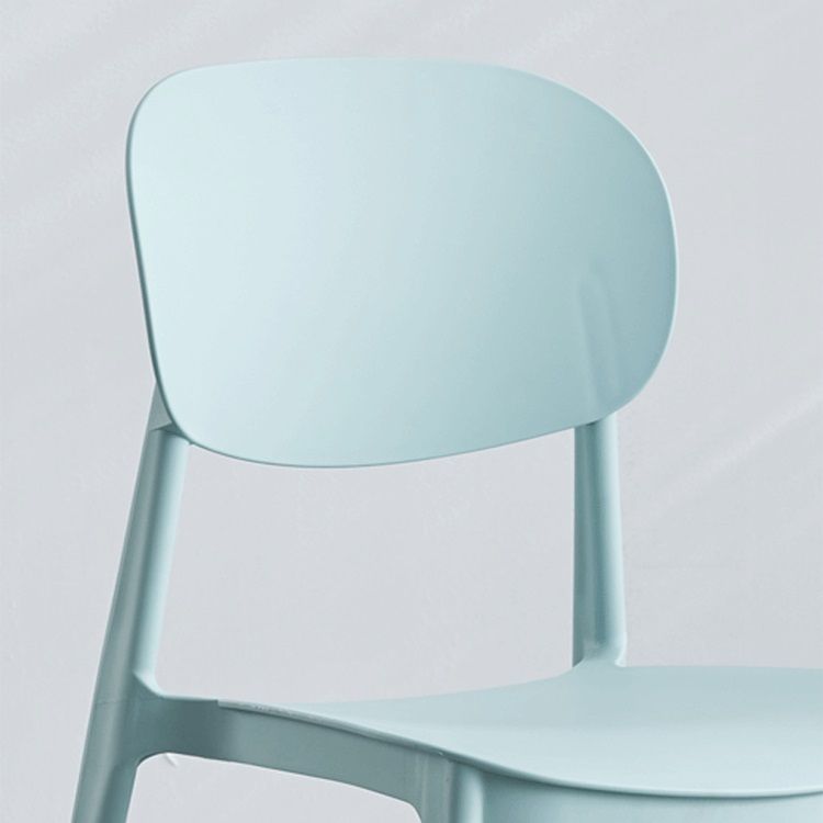 Plastic Contemporary Side Chair Open Back Kitchen Dining Room Chair Clearhalo 'Dining Chairs' 'Dining Tables & Seating' 'dining_chair' 'furn' 'furn_dining_chair' 'Furniture' 'furniture_dining_chair' 'Kitchen & Dining Furniture' 1200x1200_89baedda-c995-4a25-8e2b-3f128cb2e48c