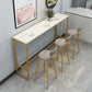 Glam Style Rectangle Bar Set 1/4/7 Pieces Faux Marble Pub Dining Set for Indoor Clearhalo 'Bar Furniture' 'furn' 'furn_home_bar_bar_sets' 'Furniture' 'Home Bars & Bar Sets' 'home_bar_bar_sets' 'Kitchen & Dining Furniture' 1200x1200_89bc0087-cb76-48a3-984e-14193b437da0