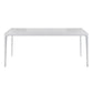 Modern Rectangle Dining Table Stone Top Metal Tripod Base Dining Table Clearhalo 'Dining Tables & Seating' 'Dining Tables' 'dining_table' 'Furniture' 'furniture_dining_table' 'Kitchen & Dining Furniture' 1200x1200_89bc470e-0590-45fa-832c-46801fba4929