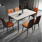 Scandinavian Style Metal Dining Chair Dining Room Armless Solid Back Chair Clearhalo ' kitchen&dining_furn' 'Dining Chairs' 'Dining Tables & Seating' 'dining_chair' 'furn' 'furn_dining_chair' 'Furniture' 'furniture_dining_chair' 'Kitchen & Dining Furniture' 'kitchen' 1200x1200_89bccac7-0f77-499c-9181-f08b5359853c