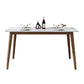 Sintered Stone Dining Table 4 Legs Ash Wood Base Rectangle Table for Home Clearhalo ' dining_table' 'Dining Tables & Seating' 'Dining Tables' 'furn' 'furn_dining_table' 'Furniture' 'furniture_dining_table' 'Kitchen & Dining Furniture' 'kitchen&dining_furn' 'kitchen' 'kitchen_dining_table' 1200x1200_89be0dc3-5a34-4421-9d86-da71b01ddb3c