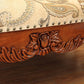 French Country Nailhead Trim Chaise Lounge Couch Einarmiger Lounge Chair