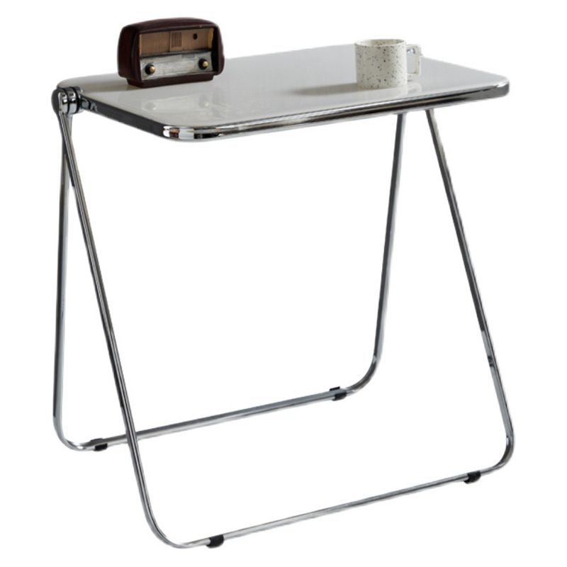 Acryl -gebogen eigentijds schrijfdesk vouwen Home Desk 25.2 "L x 19.7" W x 30.3 "H H