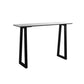 Industrial White Top Counter Table 42-inch Height Table for Living Room Clearhalo 'Bar Furniture' 'Bar Tables' 'bar_tables' 'furn' 'furn_bar_tables' 'Furniture' 'furniture_bar_tables' 'Kitchen & Dining Furniture' 'kitchen&dining_furn' 'kitchen' 1200x1200_89c8c3cb-bbfc-46e3-9e8e-558e5d43112c