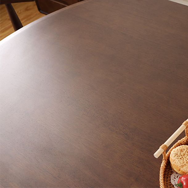 Contemporary Round Extendable Dining Table Solid Wood Standard Dining Table for Kitchen Clearhalo ' dining_table' 'Dining Tables & Seating' 'Dining Tables' 'furn' 'furn_dining_table' 'Furniture' 'furniture_dining_table' 'Kitchen & Dining Furniture' 'kitchen&dining_furn' 'kitchen' 'kitchen_dining_table' 1200x1200_89c8f84b-1910-4f05-9034-f44afa38c183