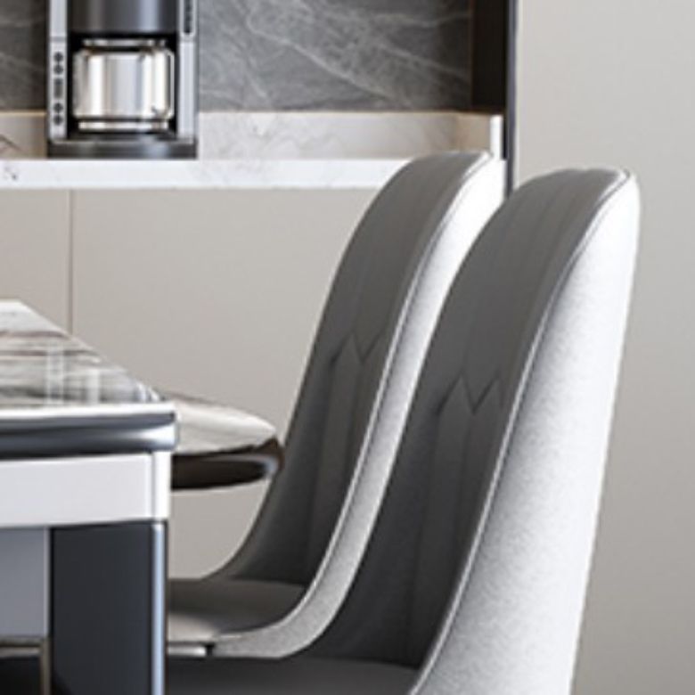 センターストーンダイニングテーブルセット7ピースキッチン用ダイニングセット