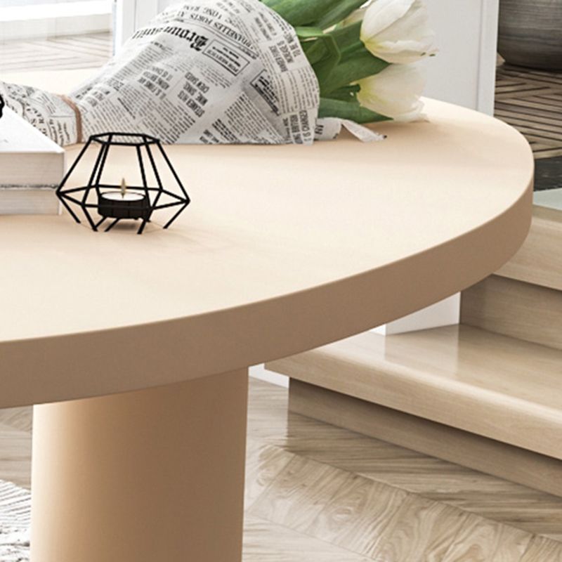 Bureau de bureau en bois de style contemporain Bureau de tâche de forme irrégulière avec 3 jambes