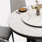 Solid Wood Contemporary Round Dining Table Sintered Stone Top Table for Dining Room Clearhalo ' dining_table' 'Dining Tables & Seating' 'Dining Tables' 'furn' 'furn_dining_table' 'Furniture' 'furniture_dining_table' 'Kitchen & Dining Furniture' 'kitchen&dining_furn' 'kitchen' 'kitchen_dining_table' 1200x1200_89cec035-0d8b-46e5-a5ae-dd9409c5eff8