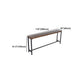 Brown Modern Style Bar Table Solid Wood and Black Iron Coffee Shop Bar Table Clearhalo 'Bar Furniture' 'Bar Tables' 'bar_tables' 'furn' 'furn_bar_tables' 'Furniture' 'furniture_bar_tables' 'Kitchen & Dining Furniture' 'kitchen&dining_furn' 'kitchen' 1200x1200_89cfd735-fa98-4bef-9881-6faf0fd7e7a6