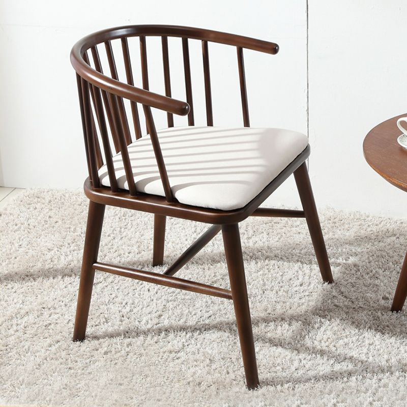 Contemporary Restaurant Dining Arm Chair Wood Windsor Back Dining Chair Clearhalo ' kitchen&dining_furn' 'Dining Chairs' 'Dining Tables & Seating' 'dining_chair' 'furn' 'furn_dining_chair' 'Furniture' 'furniture_dining_chair' 'Kitchen & Dining Furniture' 'kitchen' 1200x1200_89d3b640-75e9-47eb-89b4-a4812e6d2c9e