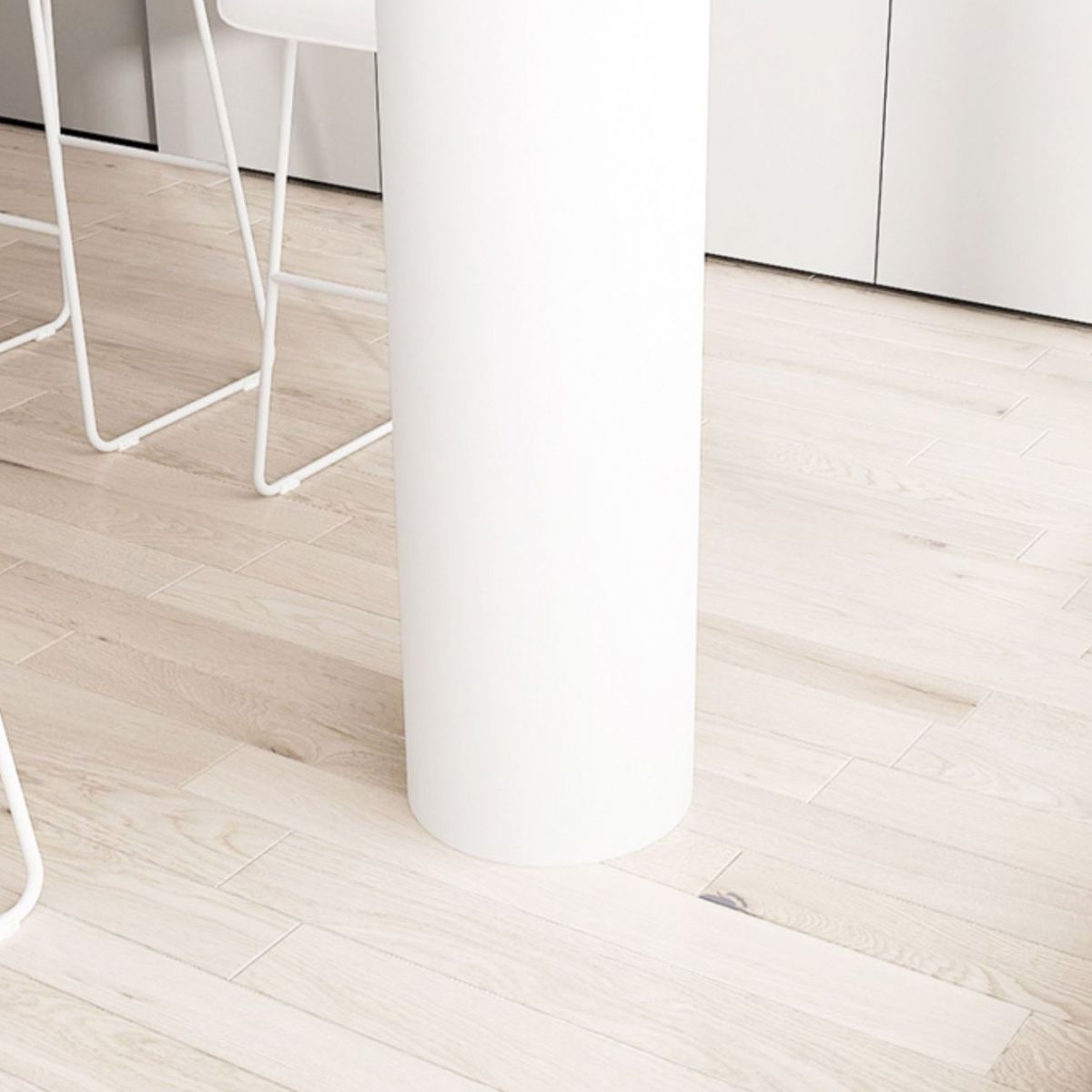 Banda bar da barra da barra da bar di pietra in stile contemporaneo con doppio piedistallo