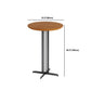 1/5/9 Pieces Modern Wood Bar Table Set Counter Table with Upholstered Stools Clearhalo 'Bar Furniture' 'furn' 'furn_home_bar_bar_sets' 'Furniture' 'Home Bars & Bar Sets' 'home_bar_bar_sets' 'Kitchen & Dining Furniture' 1200x1200_89d7884a-3f83-43a3-b1d1-e2191c3d0c54