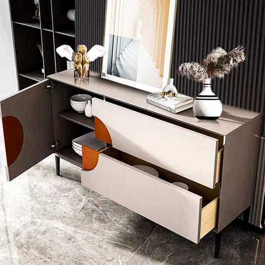 Sideboard contemporanea Sideboard in legno con cassetto per sala da pranzo