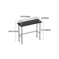 Industrial Wood Pub Table with Rectangle Table Top Silver Trestle Table - 42" H Clearhalo 'Bar Furniture' 'Bar Tables' 'bar_tables' 'furn' 'furn_bar_tables' 'Furniture' 'furniture_bar_tables' 'Kitchen & Dining Furniture' 1200x1200_89dec1ed-c772-479f-bb7f-fdf45d61e3a4