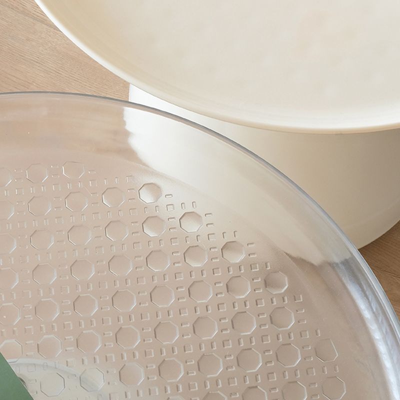 Pedestal End Table Plastic Round Side Sofa Side Accent Table with Tray Top Clearhalo 'Coffee & Accent Tables' 'End & Side Tables' 'end_side_tables' 'furn' 'furn_end_side_tables' 'Furniture' 'Living Room Furniture' 1200x1200_89df562d-807b-4bcd-b661-933c2b94be85